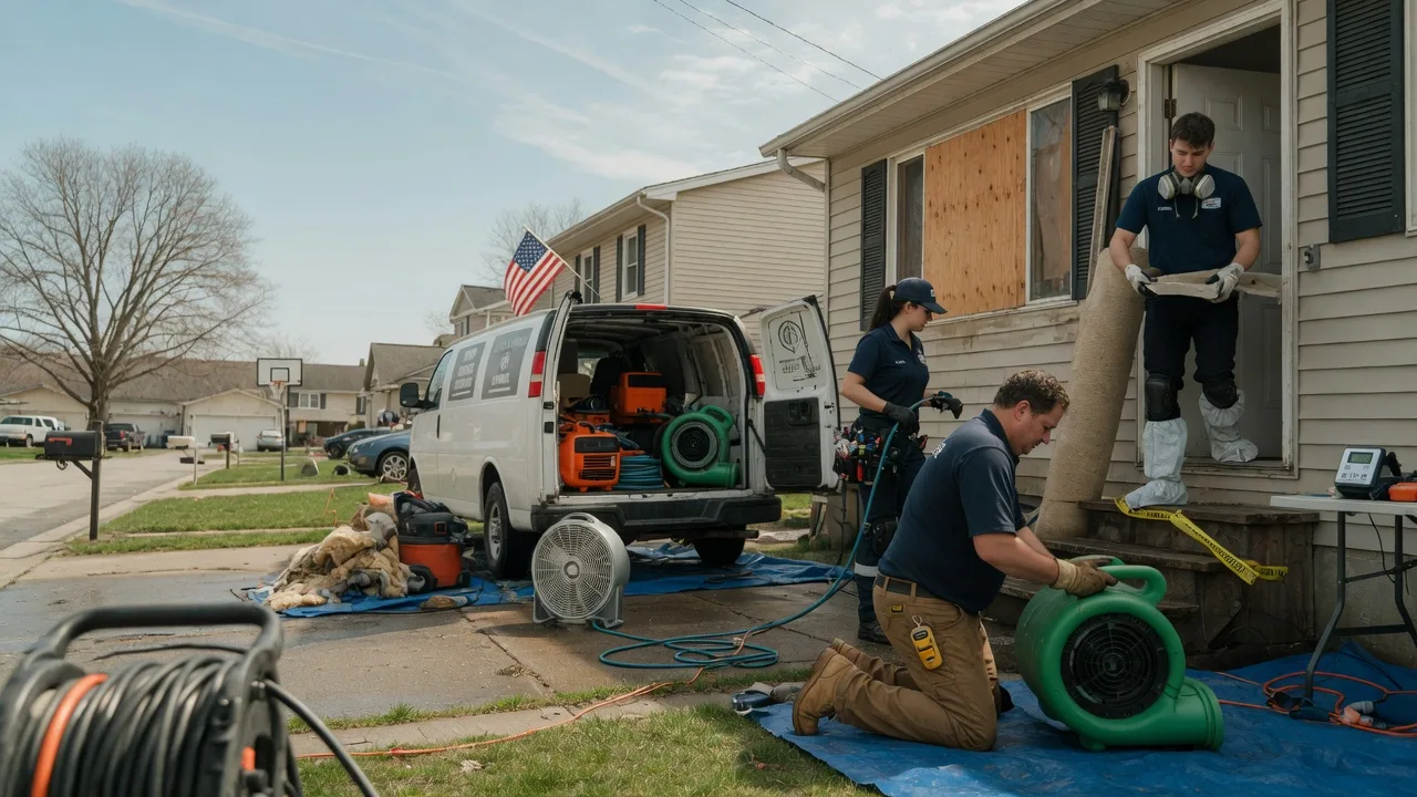 Water Damage Restoration in Broadway, VA near me